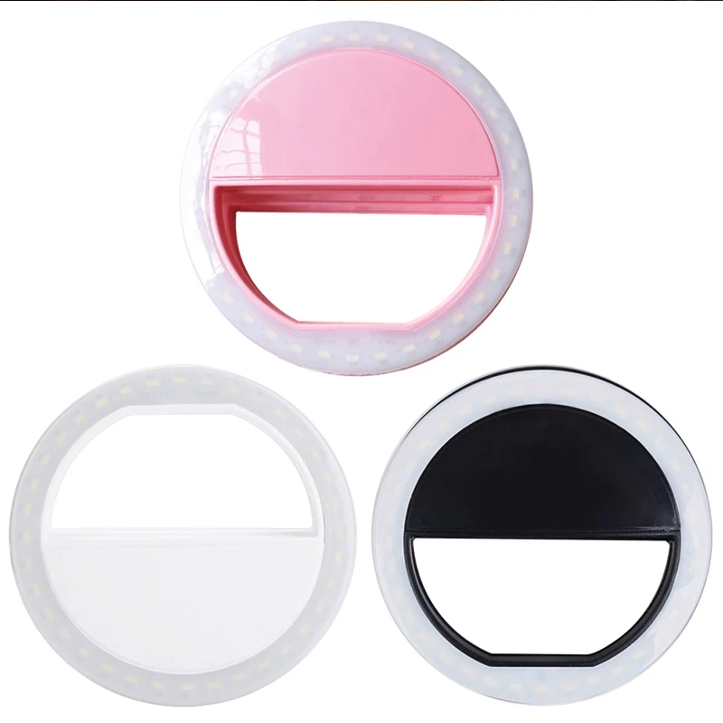 

Matcheasy Selfie Portable LED Ring Fill Light Camera Photography Android Phone for Phone for iphone galaxy huawei more cellphone