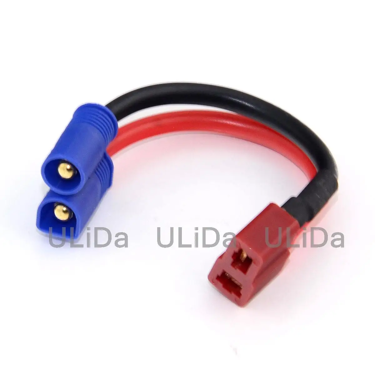 

Charge Cable Adapter: T-Plug T Deans Female to EC3 Male for LiPo Battery