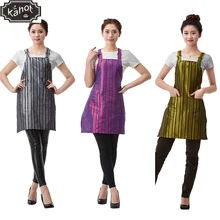 1 шт. Профессиональный парикмахерский фартук корейский стиль полоски для стрижки волос нагрудник Парикмахерская Стайлинг Салон Парикмахерская Бытовая поясная ткань