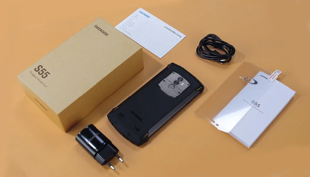 DOOGEE S55 4GB 64GB Smartphone IP68 Waterproof 5.5\ DOOGEE S55 4GB 64GB Smartphone IP68 Waterproof 5.5\