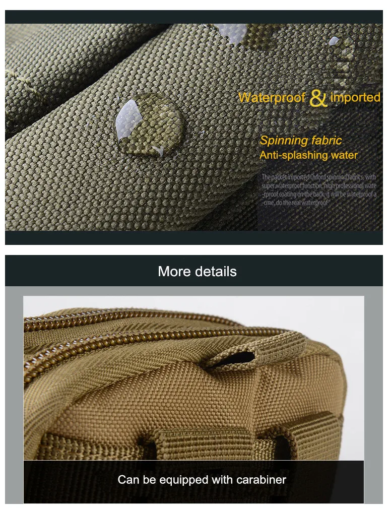 Waist running bag For Men's Army Soft Phone Case Sport Casual Pro Waist Belt Holster Case Wallet Purse Tactical mini bag (16)_