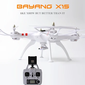 

Bayang X15 Big Size Barometer Rc Quadcopter Drone Helicopter 2MP Wifi FPV Camera Air-pressure Mode PK Syma X8HW
