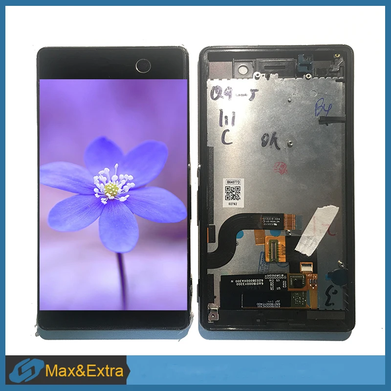 Top Quality 5.0" For Sony M5 E5603 E5606 E5633 LCD Display And Touch Screen Digitizer With Frame Assembly | Мобильные телефоны