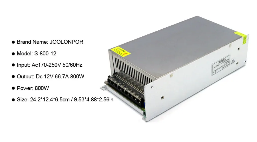 12V 800W power supply