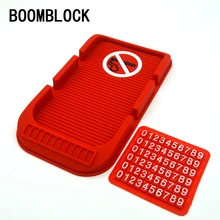 BOOMBLOCK, парковочная карта, нескользящий коврик, наклейки для Opel Astra h j g insignia mokka vectra c corsa zafira peugeot 206, автомобильный стиль