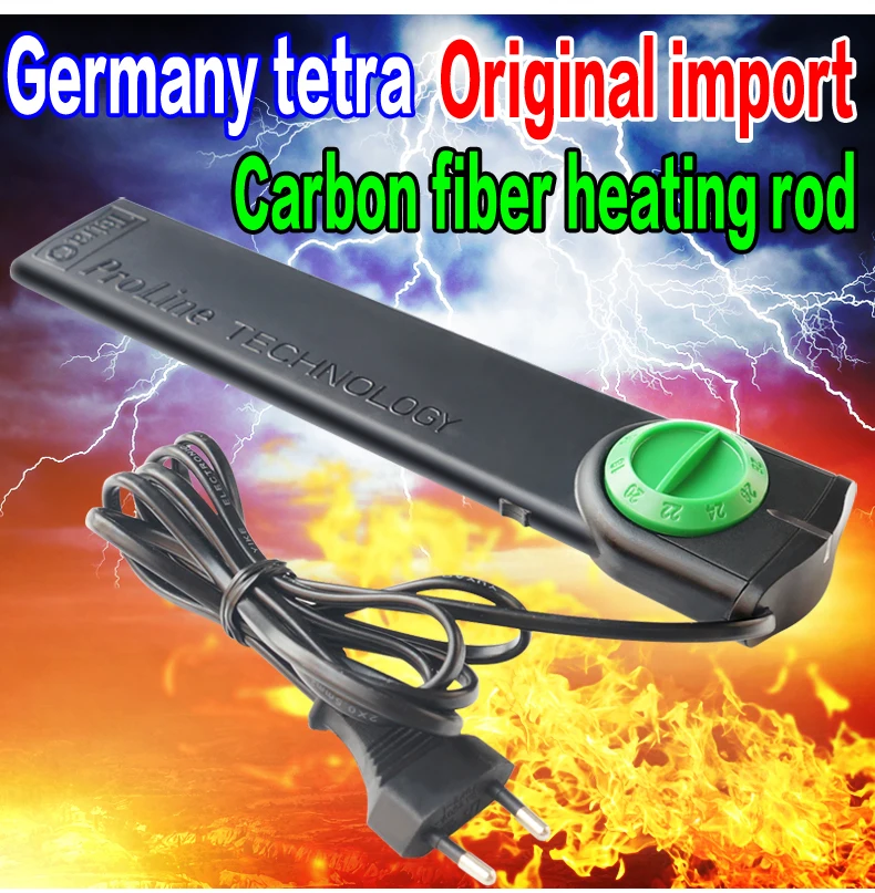 

Germany Tetra Original Carbon Fiber Explosion-proof Heating Rod For Fish Tank High-accuracy All-submersible Heater For 20L-400L