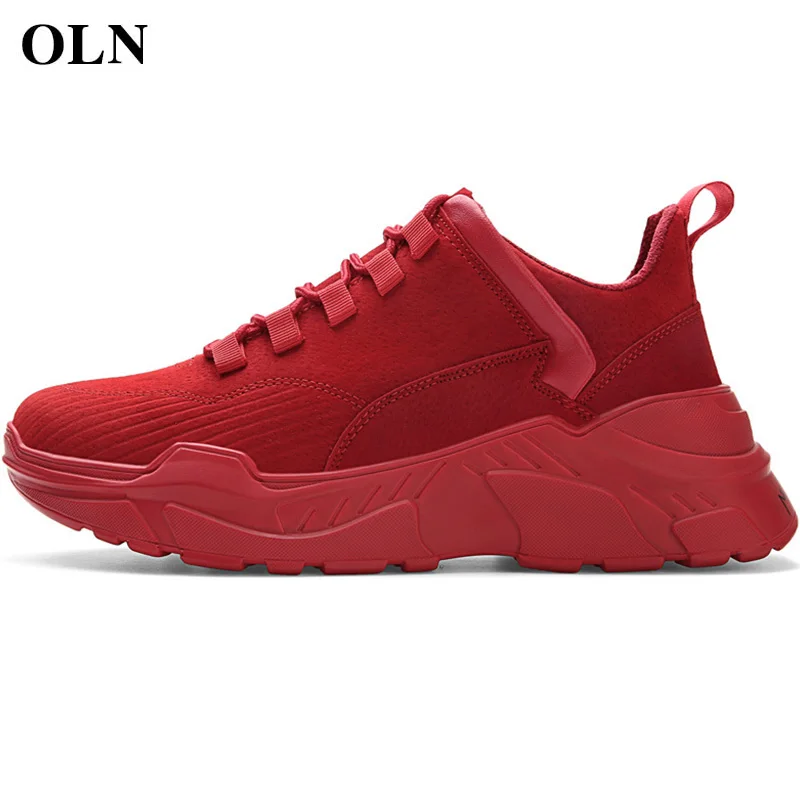 

OLN Men Brand High quality fabric Sport Shoes For Outdoor Jogging Men Sneakers Outdoor Athletic Comfortably Men Running Shoes