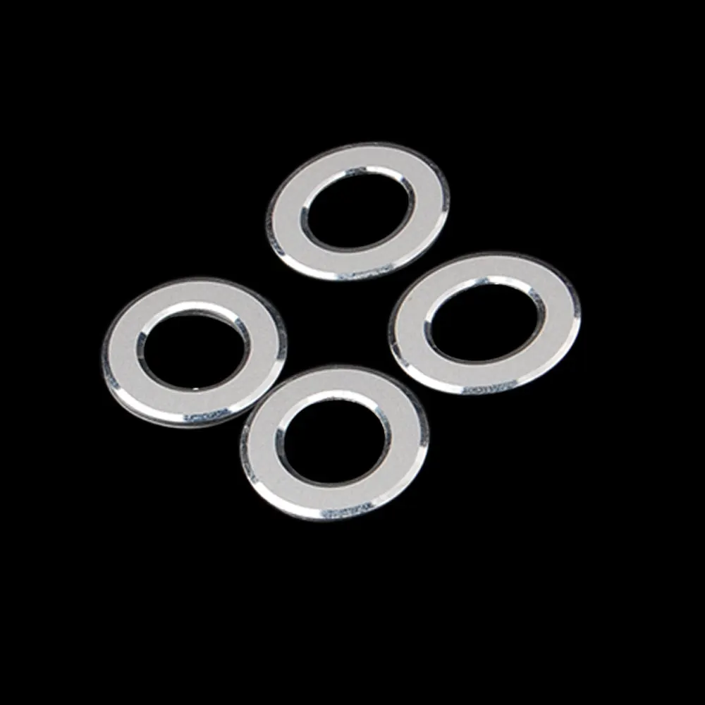4pcs font b Car b font Door Lock Pin Knob Trim Cover Ring Sticker For Mercedes