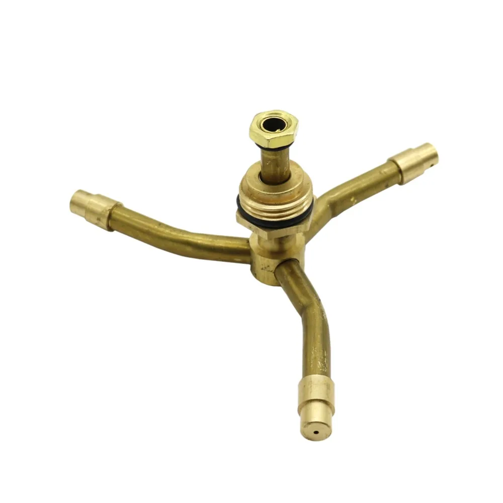 3 heads Brass sprinkler with 1/2" male thread Greenhouse Irrigation