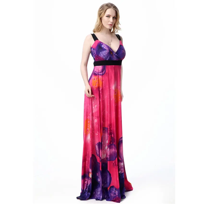 backless floral maxi dress