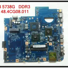 Материнская плата для ноутбука acer aspire 5738 5738G 48.4cg08011 MBP5601019 материнская плата JV50-MV DDR3 M92 MB протестированная Рабочая