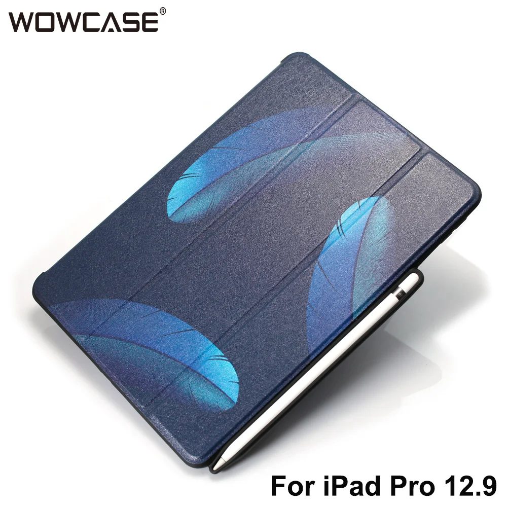 Buy For iPad Pro 12.9 Case,WOWCASE Leather Case Pencil
