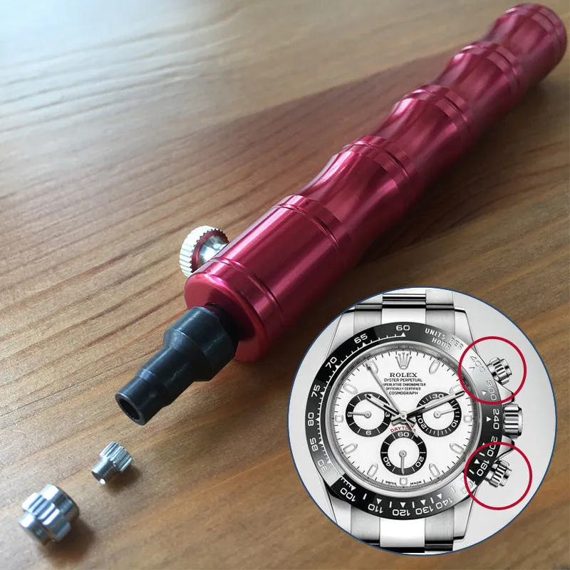 Pusherdriver In Acciaio Per Orologio Cronografo Automatico Rolex Daytona 1165
