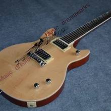 Китай OEM firehawk магазин g1retsch электрогитара кленовый шпон гитары, реальное изображение