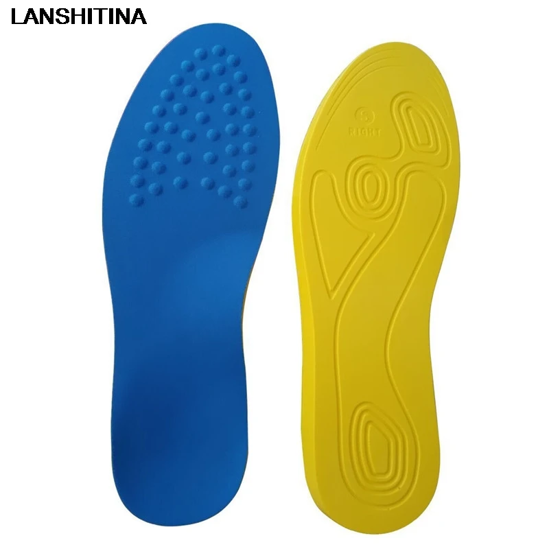 

New Pu Shoes Insoles Massage Arch Support Octagonal Feet X/O-shaped Orthopedic Insoles Foot Valgus Orthopedic Corrections Pad