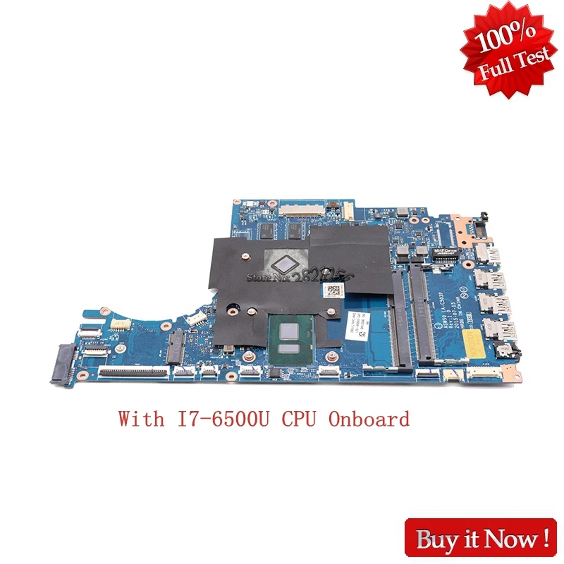 

NOKOTION For HP Envy 15-AE 15-AE101NF ASW50 LA-C503P 829898-601 829898-001 Laptop motherboard SR2EZ I7-6500U CPU 940M gpu