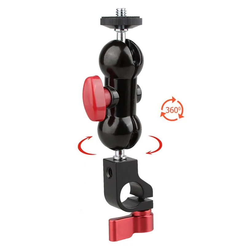 CAMVATE 360 Поворотная шаровая Головка 1/4 &quotвинтовое крепление для DSLR камеры штатив +