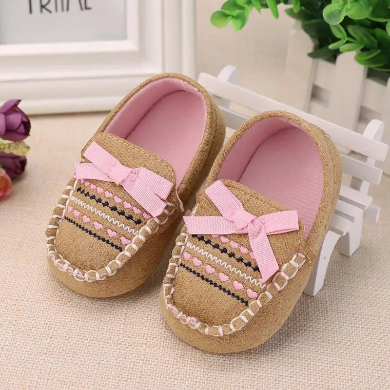 Baby First Walkers Spring Solid Color Girls Baby Embroidery Breathable Cotton Bowknot Shoes First Walkers Baby Gift Baby Shoes Baby First Walkers Spring Solid Color Girls Baby Embroidery Breathable Cotton Bowknot Shoes First Walkers Baby Gift Baby Shoes