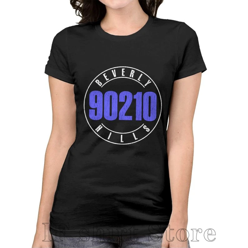 

Beverly Hills 90210 Vintage T-Shirt Men WoMen All Sizes 100% cotton funny print tshirt men women shirts