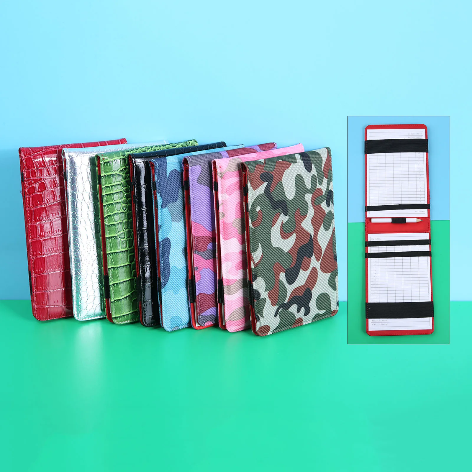 1 шт. чехол книжка из искусственной кожи для игры в гольф|Обучение гольфу| |