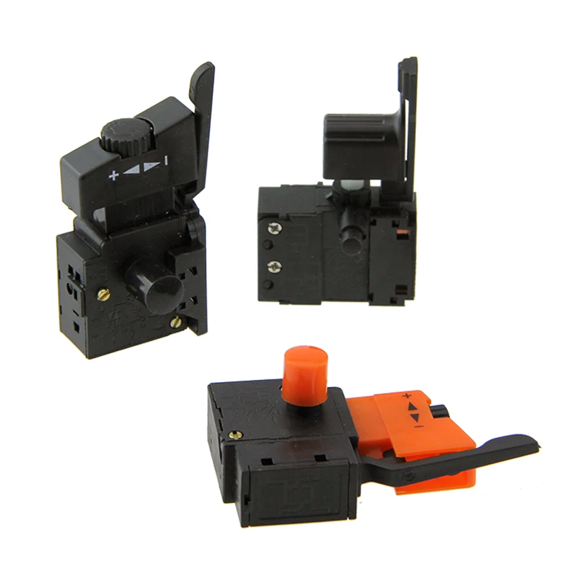 Mão broca interruptor ferramenta elétrica, controle de