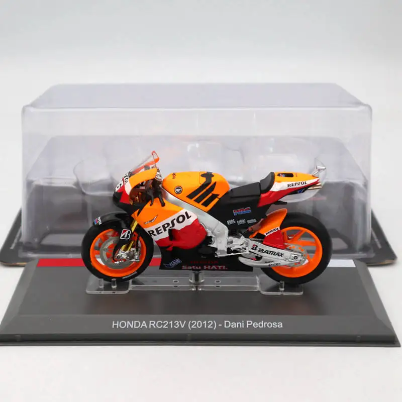 Алтайя для H-NDA RC213V 2012 Dani Pedrosa 1/18 MOTO-GP REPSOL SATU HATI#26 литые под давлением модели