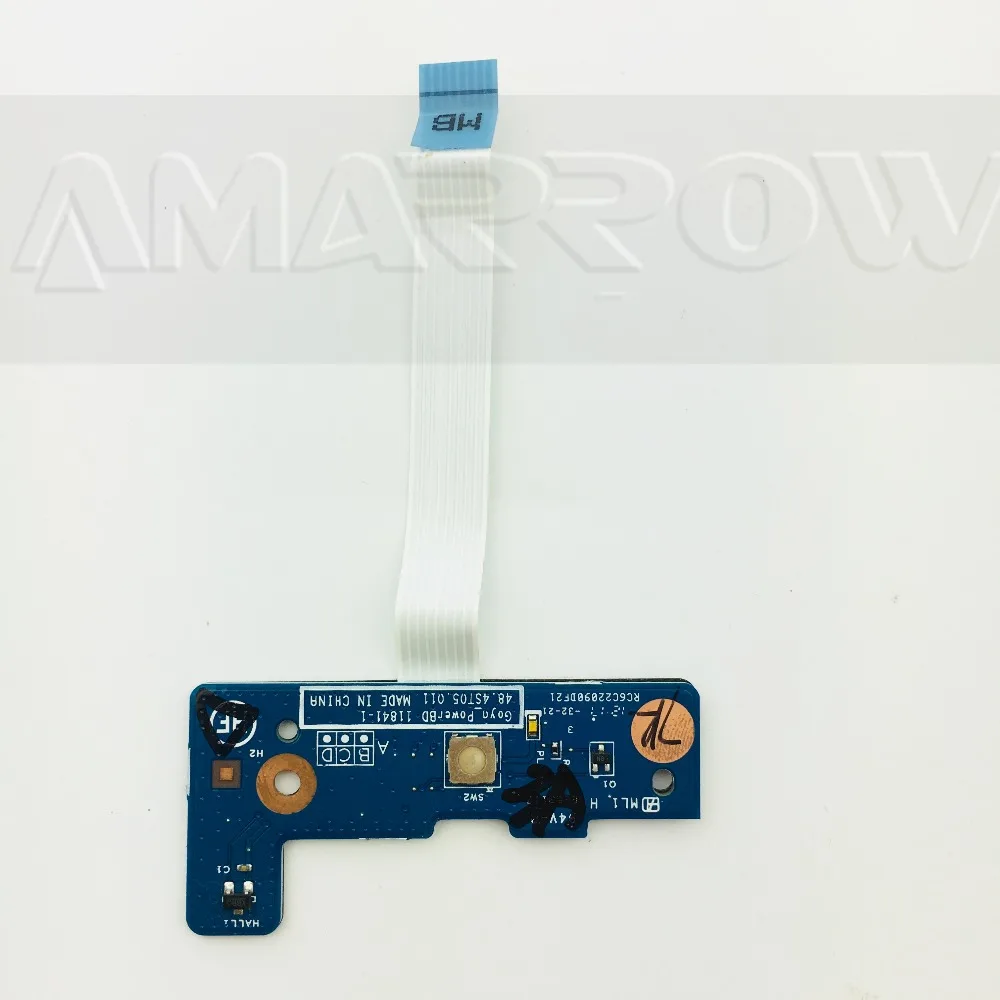 

Original for HP DV6-7000 DV7-7000 TPN-W108 Power Button Board Switch board 48.4sT05.011 48.4ST16.011