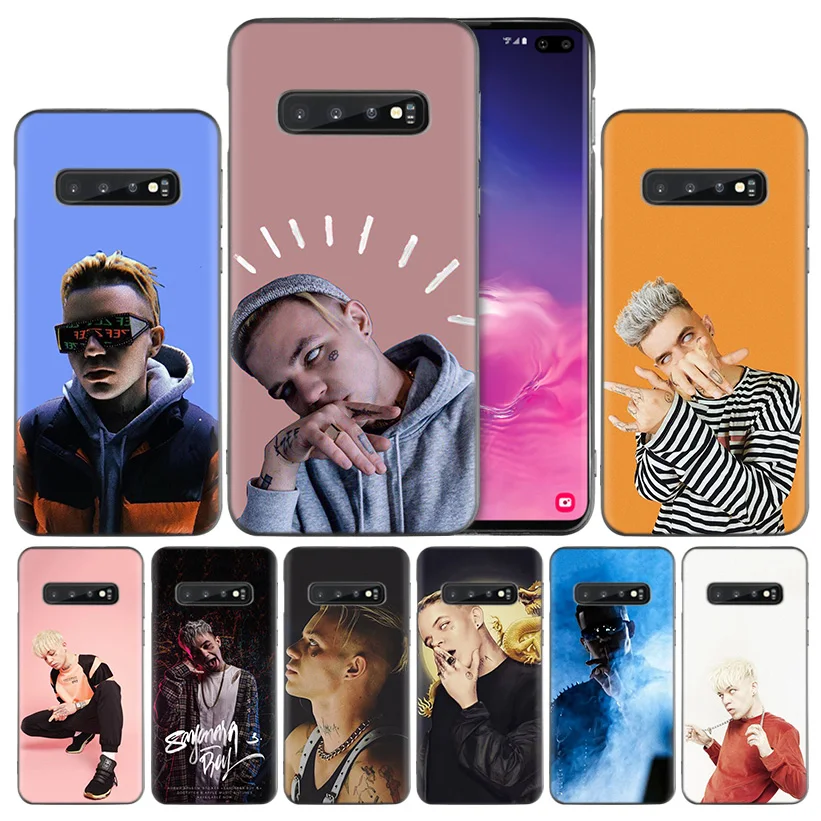 

Sayonara Boy Allj Black Silicone Case Cover for Samsung Galaxy S10 S10e 5G S9 S8 S7 S6 Edge J8 J6 J5 J4 Plus 2018