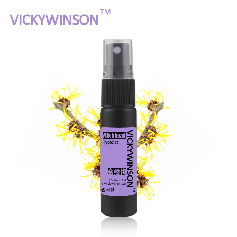 VICKYWINSON Witch hazel hydrolat 10 мл экстракт гамамелиса 100% натуральный цветок WC6|witch hazel|hydrolat |