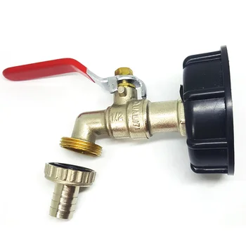 

1/2 Brass Nozzles Tank Joints Barrel Joints Tons of Barrel Valve Discharge Valve Tank Joints Switch Durable Rust Resistant