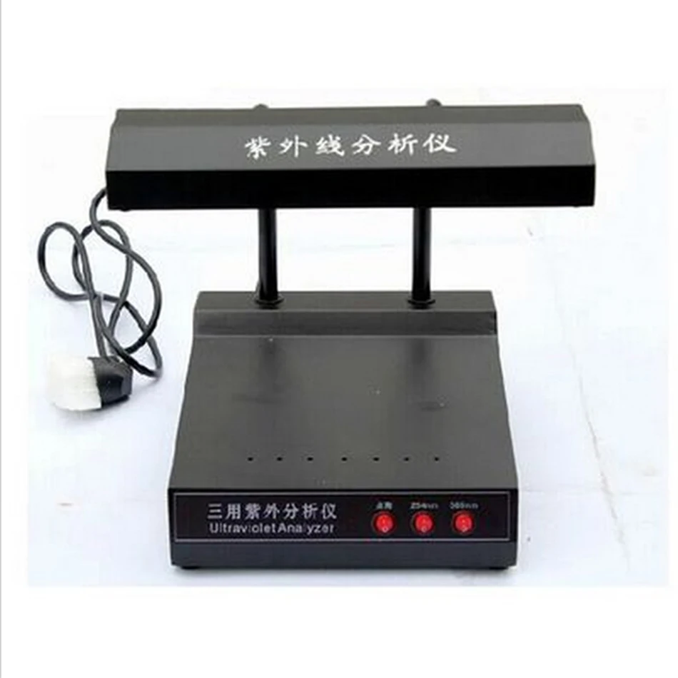

ZF-1 Three UV Analyzer Light Wavelength 254/365nm Laboratory Dedicated Proteins Nucleotides Simultaneously Irradiation Analysis
