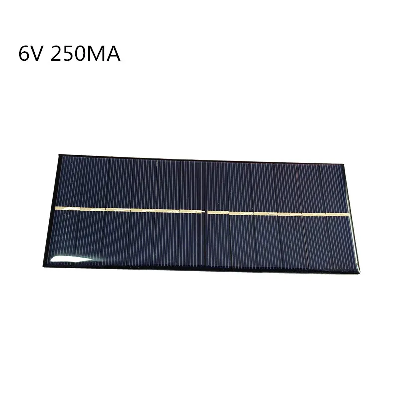 

Mini Poly Solar Panel 6.5V 6V 250MA 1.5W for Solar Epoxy Assembly Flashlight Dedicated 165*65MM