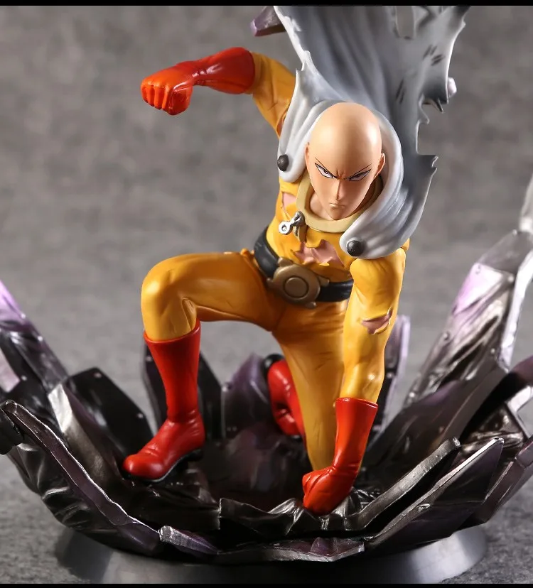 

One Punch Man Saitama 1/6 Scale Painted Figure Saitama Doll Brinquedos Anime PVC Action Figure Collectible Model Toy 24cm KT3408