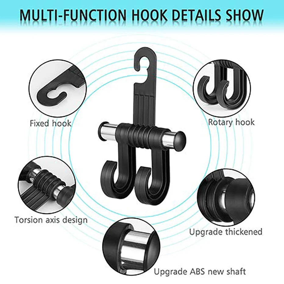 1 предмет автомобильный крючок на подголовник два держателя и нетоксичный для хранения висит мешок Бакалеи с рисунками зонтиков и детские игрушки