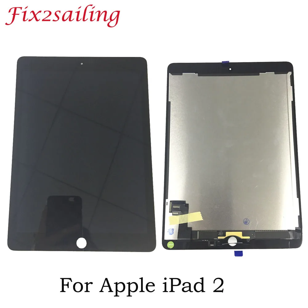 9.7" Super Amoled For Apple iPad 6 Air 2 A1567 A1566 LCD Display Touch