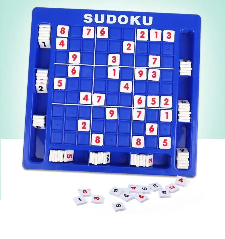 Sudoku игра для детей Монтессори развивающая игрушка Развивающие игрушки для детей образовательный Детский пазл игрушки