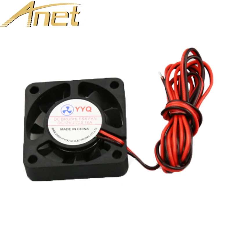 

2 Size 4010 Cooling Fan 12V 24V 0.12A DC Fan for MakerBot RepRap UP Mendel I3 3D Printers Parts Cooler Radiator Part 40*40*10mm