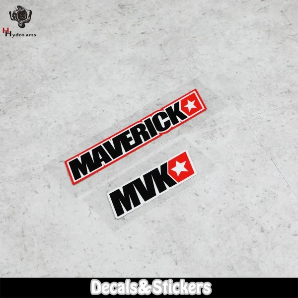 

NO.L036 MAVERICK MVK 3M Reflective Stickers MOTO GP Car Sticker Waterproof Decals Racing Motorcycle