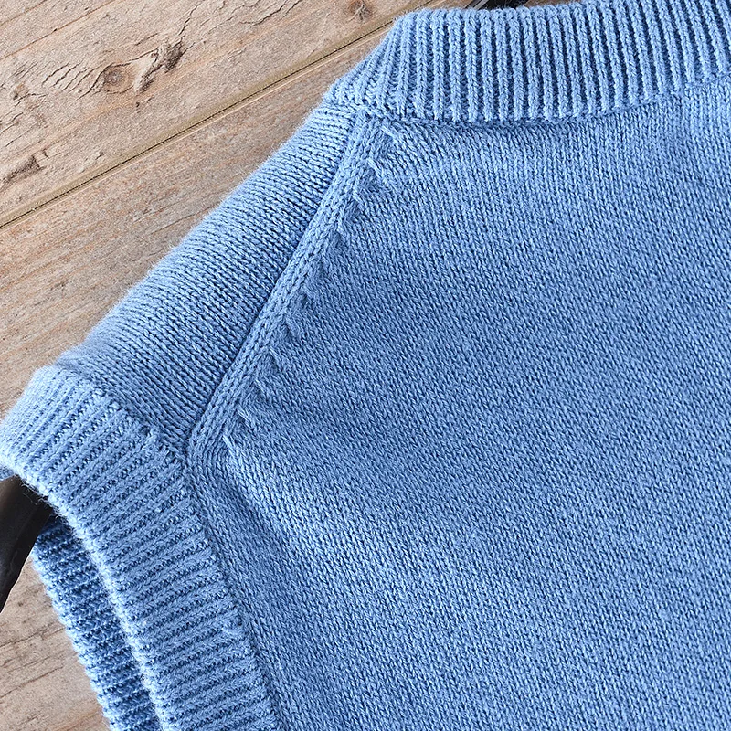 2019 New Pure Color Cotton Sweater Vest Men's Sweater Sweater Men's Brand Vled Sleeveless ShirtsMen's business sweater vest 2019 New Pure Color Cotton Sweater Vest Men's Sweater Sweater Men's Brand Vled Sleeveless ShirtsMen's business sweater vest