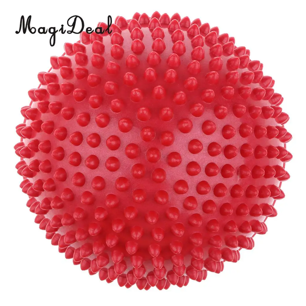 6 Pieces Hedgehog Styled Balance Pod Half Ball Physical Fitness Exercise Balance Trainner for Kids Adults Outdoor Sport Toys