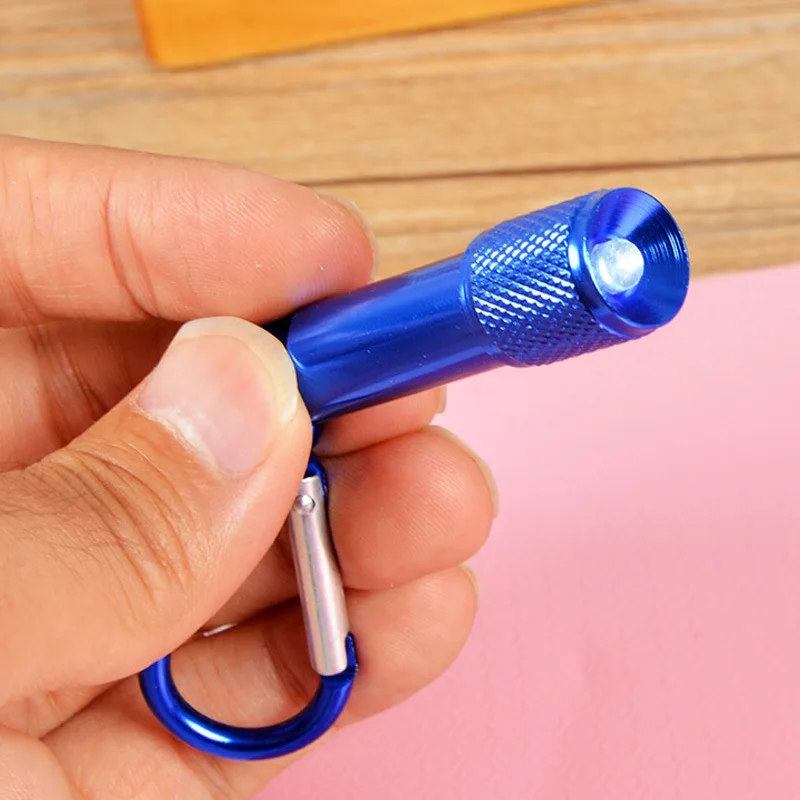 

Aluminium Alloy Mini LED Flashlight Portable Strong Light Flashlight Keychain Camping Fishing Torch Handy Light Lamp
