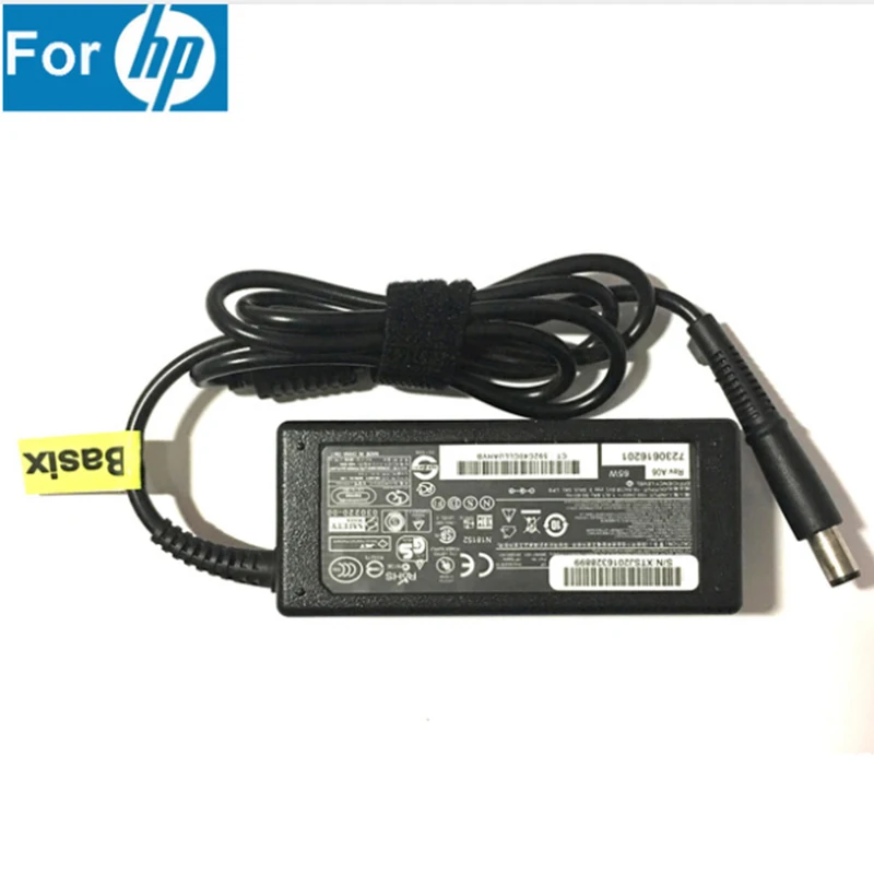 

Basix 18.5V 3.5A Original AC Adapter Charger Power Supply for HP laptop Pavilion dv4 dv5 dv6 dv7 g60 Laptop