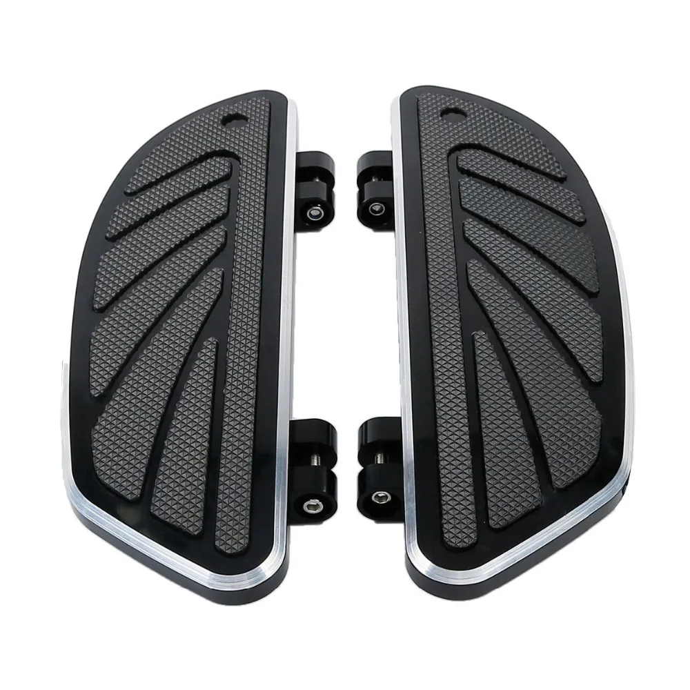 

Motorcycle Airflow Rider Footboard Insert Kit Set For Harley Touring Road King Street Electra Glide FL Softail FLTR 1986-2018