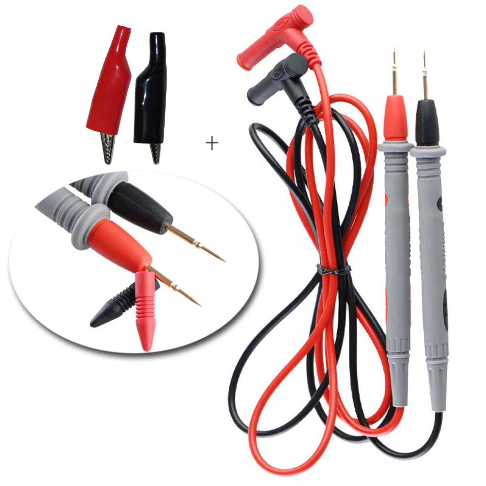 A BF 1000V 20A Multimeter Test Lead Kit with Alligator Clipsin