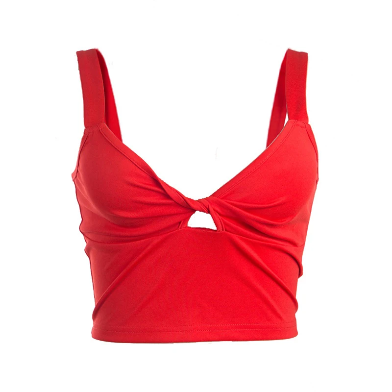 Летние женские Caims Топ Мода молния эластичный Haut Femme Camisole Передняя Грудь открытие