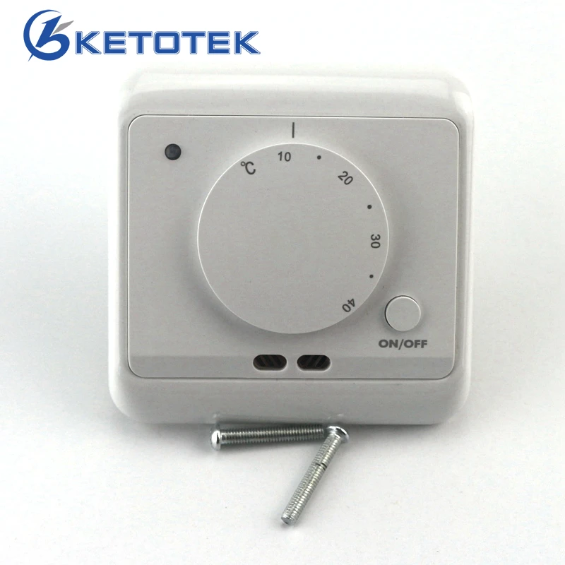 

New Floor Heating Thermostat 16A Digital Room Termostat 230VAC 50/60Hz Mechanical Underfloor Heating Temperature Controller