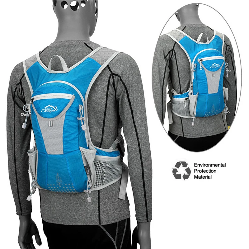 12L Cycling Bike Backpack Rucksack Waterproof Multi-function Hydration Water Bag