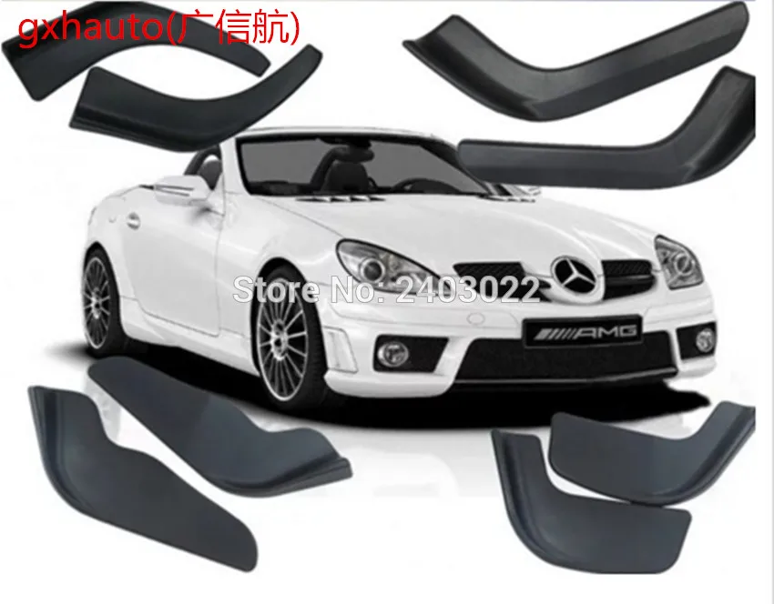 

Bumper spoiler 2pcs PP material modified front shovel decorative scratch resistant for Mazda 3