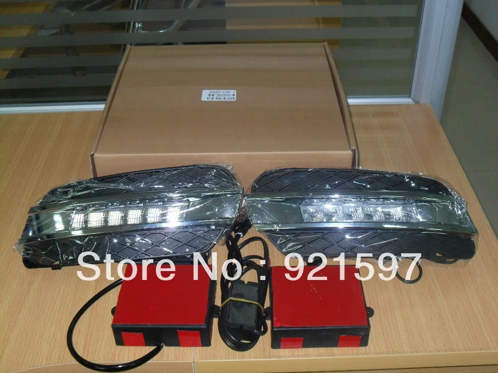 chrome High power bright for Mercedes ML350 W164 2006 2009 led daytime