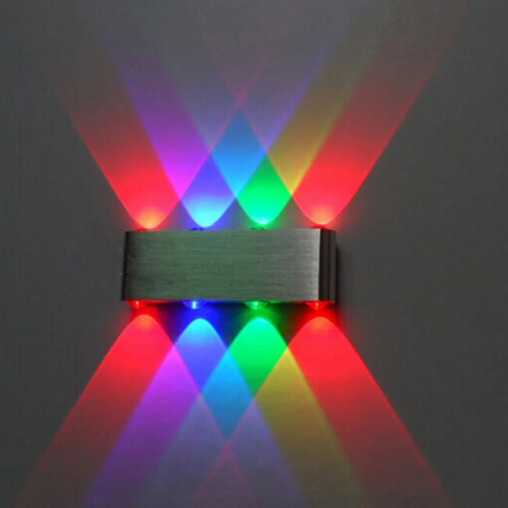 8W Led wall light 800lm AC85 265V modern aluminum lamp wall sconce